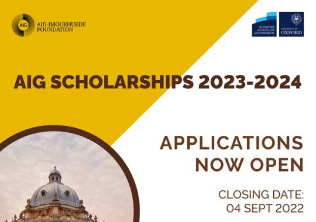 Africa Initiative for Governance (AIG) Masters Scholarships 2023/2024