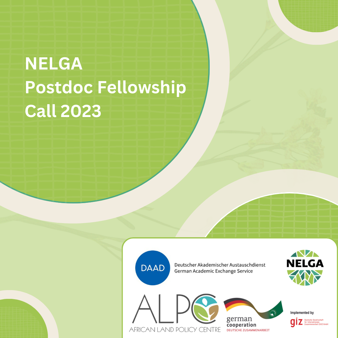 NELGA Postdoctoral Fellowship 2024 for African Researchers