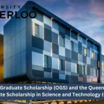 Ontario Graduate Scholarship