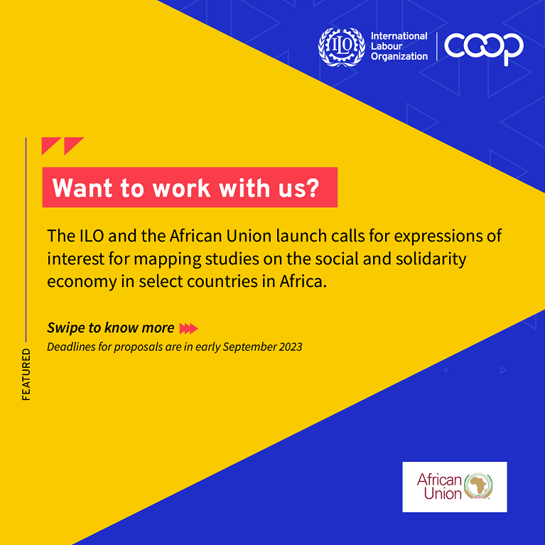 ILO African Union Mapping study of the social and solidarity economy in