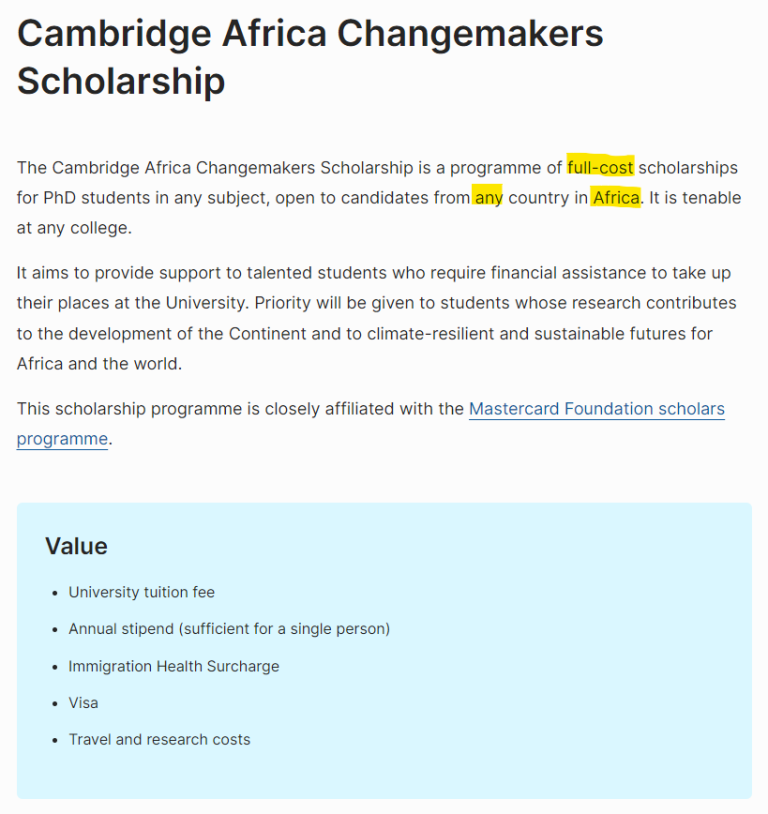 cambridge university phd in finance