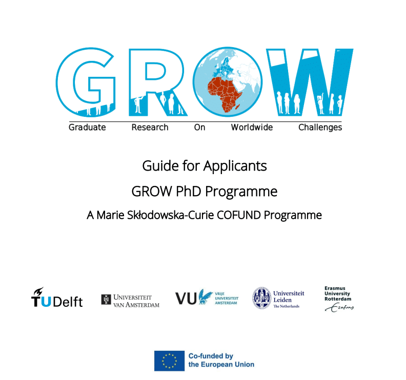 GROW (Graduate Research on Worldwide Challenges) PhD Program 2024 for