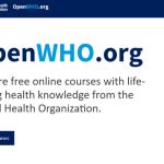 Apply Now for WHO Free Online Courses with Free Certificates