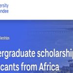 How to Apply for the Africa Community Undergraduate Scholarship at the University of Dundee 2025