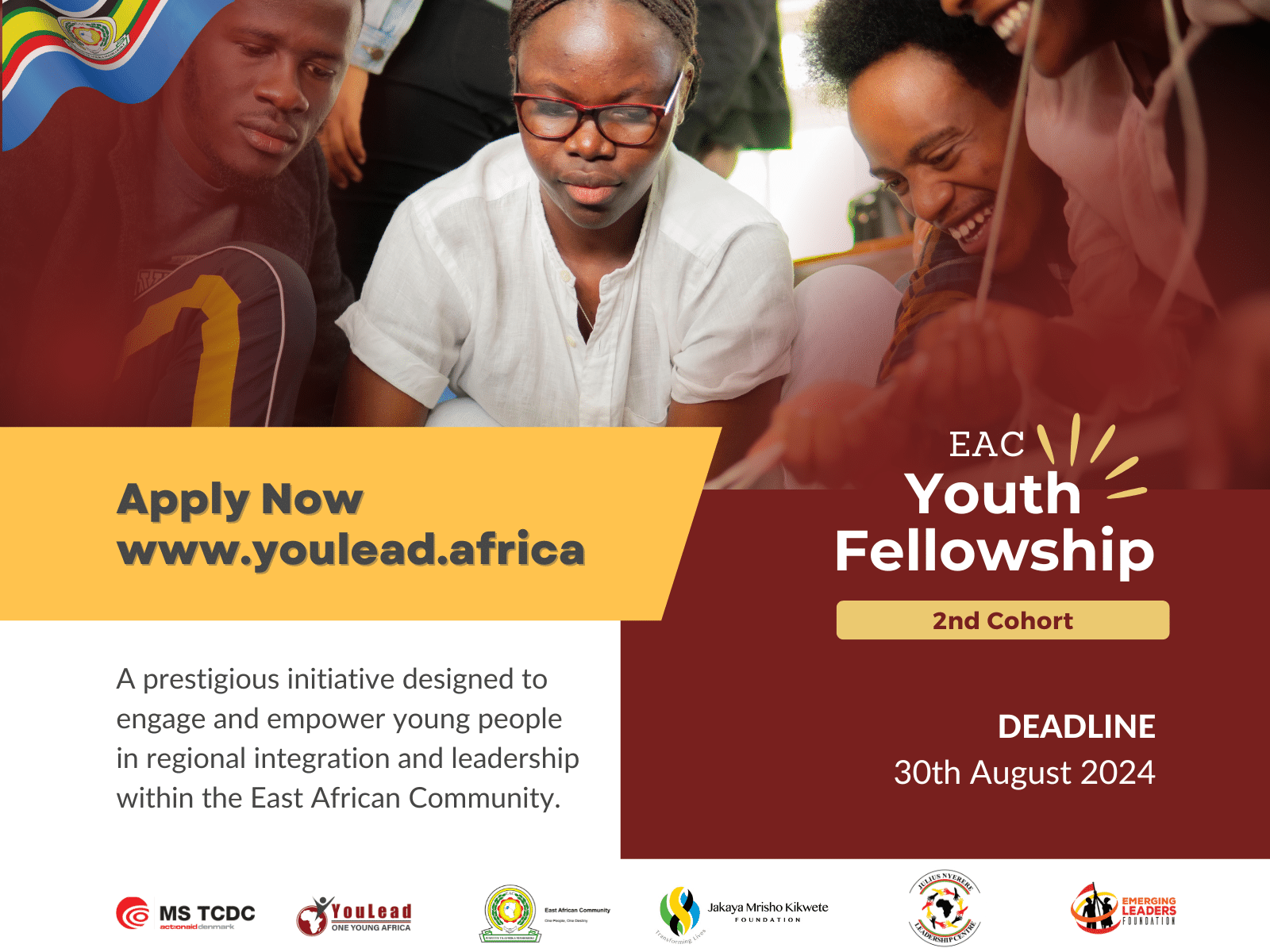 Apply for Cohort 2 of the EAC Youth Fellowship (Fully Funded)