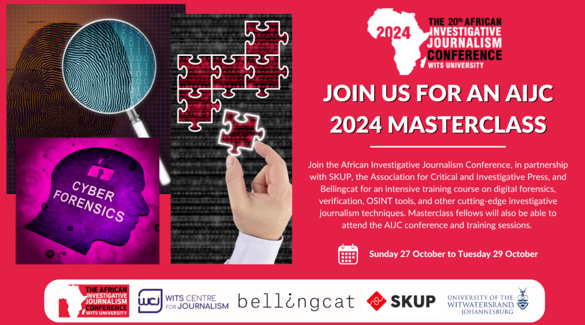 African Investigative Journalism Conference (AIJC) Masterclass Fellowship 2024