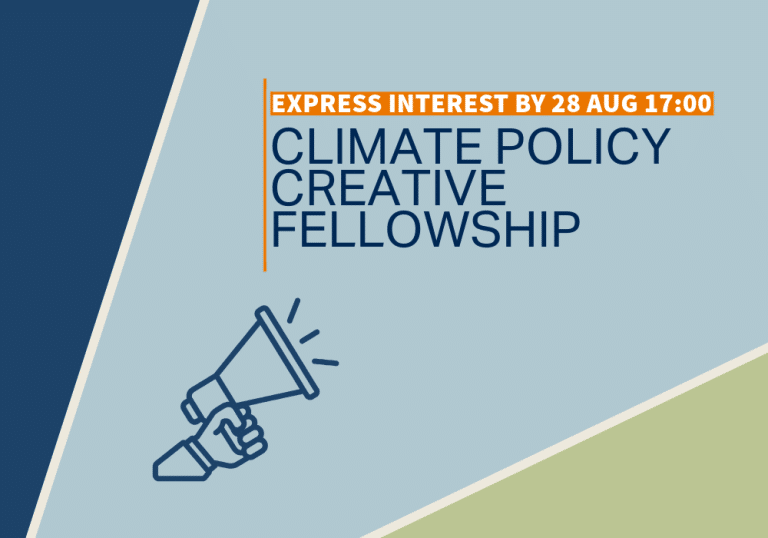 How To Apply For The Climate Policy Creative Fellowship 2024