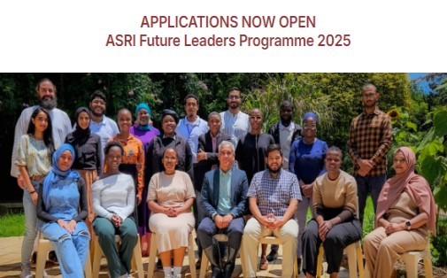 APPLICATIONS NOW OPEN: ASRI Future Leaders Programme 2025 for South Africans