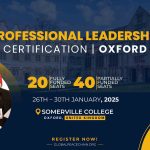 Professional Leadership Certification 2023 at Somerville College, Oxford UK (Fully Funded)