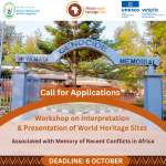 UNESCO Workshop on Interpretation and Presentation of World Heritage Sites (Fully Funded)