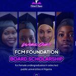 FCM Foundation Board Scholarship 2024 For Female Undergraduates in Nigeria