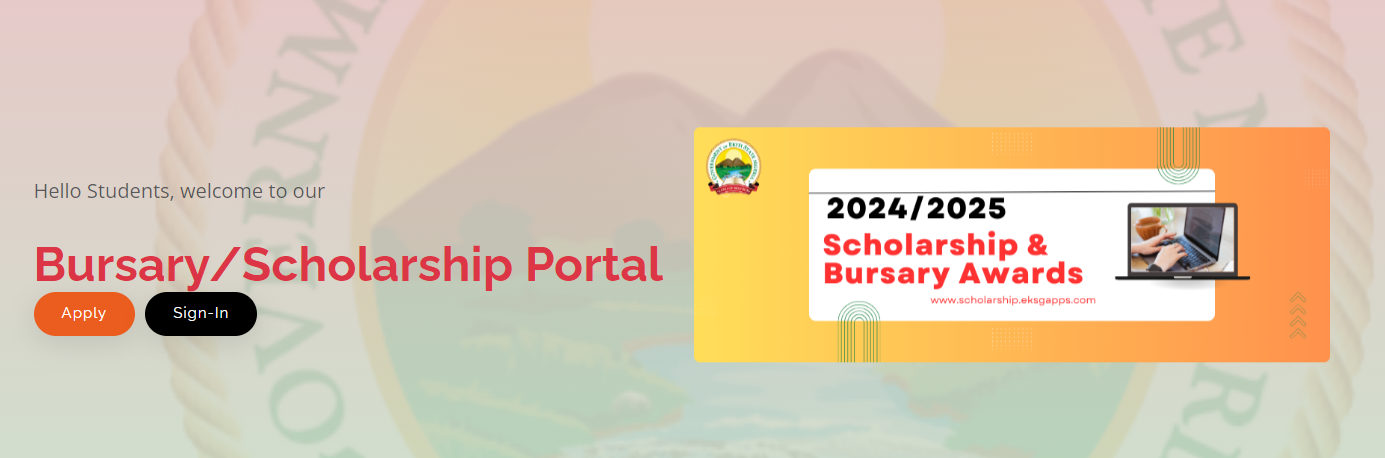 NOW OPEN: Ekiti State Scholarship and Bursary Awards 2024/25 For Nigerian Students