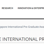 APPLY NOW: Singapore International Pre-Graduate Award (SIPGA) 2025