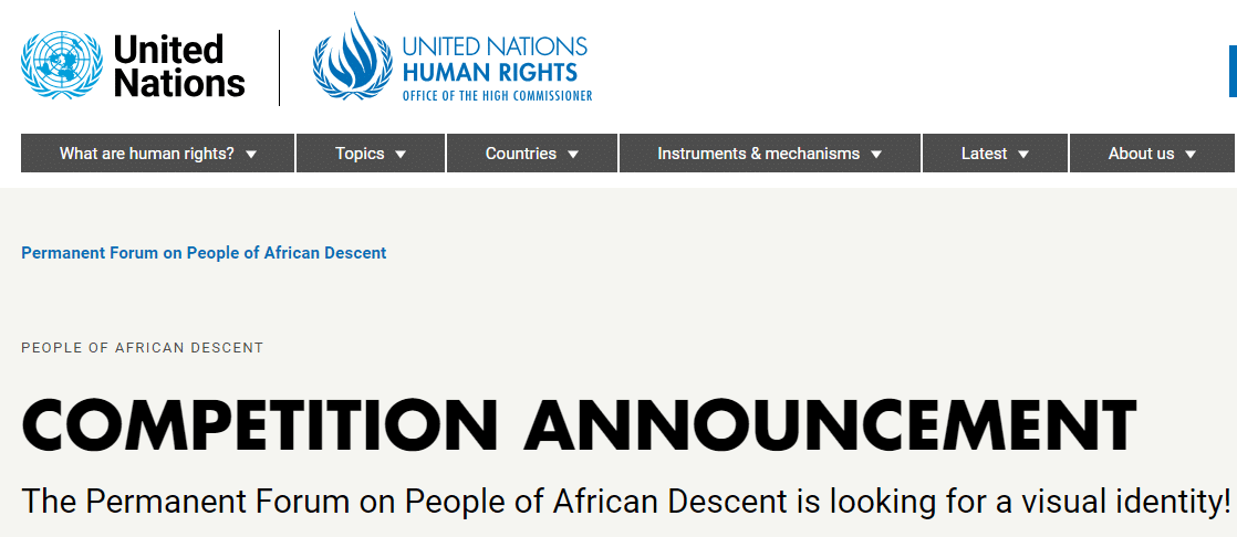 United Nations Permanent Forum on People of African Descent Competition 2025