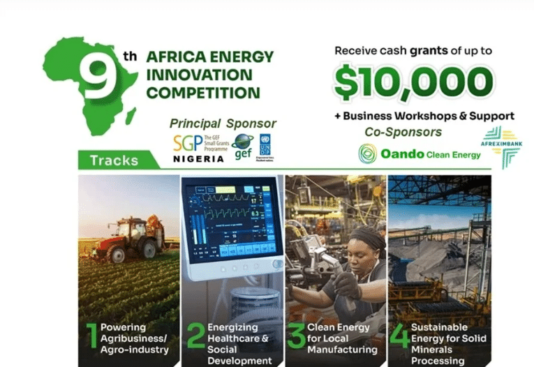 Nigeria Energy Forum (NEF) 9th Africa Energy Innovation Competition ($10,000 Prize)