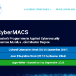 Study in Europe: Erasmus Mundus CYBERMACS Scholarship 2025