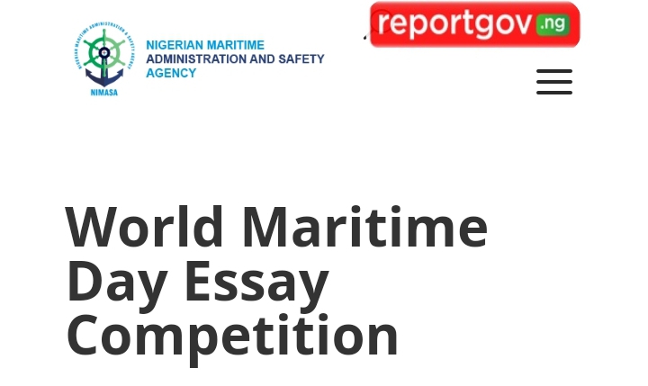 Nigerian Maritime Administration and Safety Agency (NIMASA) World Maritime Day Essay Competition 2024 for Nigerian Students 