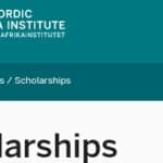 Nordic Africa Institute Scholarship Program For Students and Researchers 2025