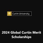 Global Curtin Merit Scholarships in the Curtin University, Australia 2024