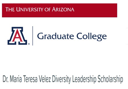 Dr. Maria Teresa Velez Diversity Leadership Scholarship at the University of Arizona 2025