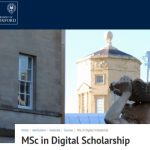 Applications Are Open for the Oxford Digital Scholarship 2025 Admissions Open