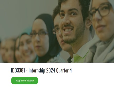 Apply Now for the Fourth Quarter of the IsDB Internship in Saudi Arabia 2024