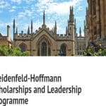 Weidenfeld-Hoffmann Scholarships and Leadership Programme at the University of Oxford 2025