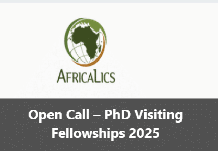 AfricaLics PhD Visiting Fellowship Programme 2025: Empowering African Scholars in Innovation and Development