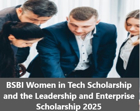 Applications Are Open for the BSBI Women in Tech Scholarship and the Leadership and Enterprise Scholarship 2025