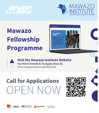 Mawazo Fellowship Program 2025 For African Women PhD Students