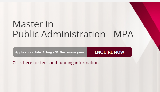 Apply for the Enpee Group Scholarship for the Master in Public Administration (MPA) Program, Available to Nigerian and Indian Students for Study in Singapore