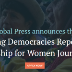 Global Press Introduces 2025 Shifting Fellowship to Support Women Journalists Reporting on Democracy—$30,000 Stipend Available!