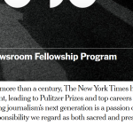 Applications Are Open for The 2025/26 New York Times Fellowship: Apply Now!