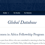 Georgetown University Leadership and Advocacy for Women in Africa (LAWA) Fellowship Program 2025/26 (Funded To The USA)