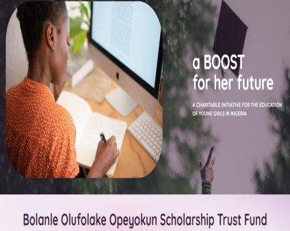 Bolanle Olufolake Opeyokun Scholarship Trust (BOOST) Undergraduate Scholarship for Female Nigerian Students 2024