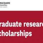 Apply for Graduate Research Scholarships at Macquarie University 2025