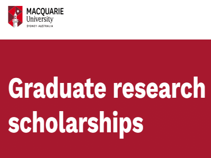 Apply for Graduate Research Scholarships at Macquarie University 2025