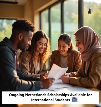 Ongoing Netherlands Scholarships Available for International Students in 2025 (Updated List)