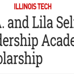 MA and Lila Self Leadership Academy Scholarship at Illinois Tech 2025