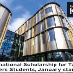 Universoty of Kent £6,000 International Scholarship for Masters Students (Begins January 2025)