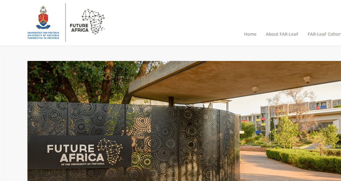 Future Africa  and The University of Pretoria Invites Applications for The 2025 Early Career Research Leadership Fellowships (,500 Support)- Apply Now!