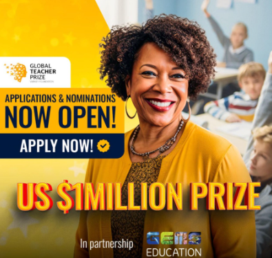 Varkey Foundation Global Teacher Prize 2025 For Teachers Worldwide ($1,000,000 Prize)