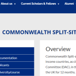 The UK Government Announces The Commonwealth Split-site (PhD) Scholarship Program 2025/26 for Students From Low-Income Countries