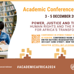 Apply to Join The 2024 United Nations Academic Conference on Africa