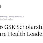 School of Hygiene GSK Masters scholarship 2025/26 in U.K (Fully Funded)- Apply Now!