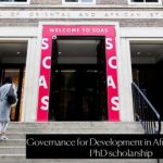 Governance for Development in Africa Initiative: PhD Scholarship at the University of London 2025