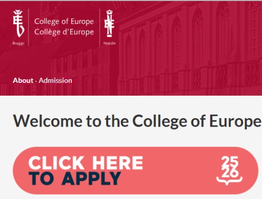 Applications Are Open for the College of Europe Scholarships 2025