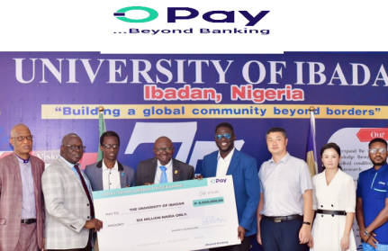 OPay partners with the University of Ibadan to launch a 10-year scholarship initiative