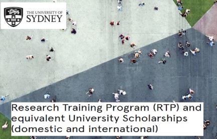 The University of Sydney Announces $41,000 Research Training Program (RTP) Scholarships for International 2025