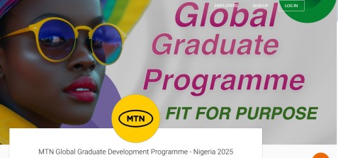 MTN Global Graduate Development Programme for Nigeria 2025